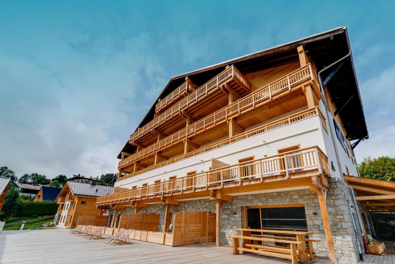 Terresens - Les Fermes Du Mont-Blanc Aparthotel Combloux Exterior photo